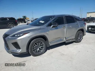 2022 Lexus RX with VIN 2T2YGMDA5NC091817, listed as a Copart auction lot 49316305 with 14,215 mi miles and Salvage Title. Bid and sale history available at carsss.com. Image 1.