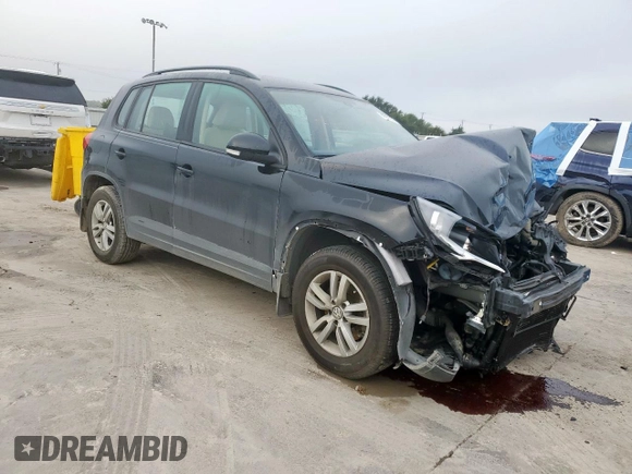 2016 Volkswagen Tiguan S с VIN WVGAV7AX5GW501723, выставлен на аукционе Copart как лот 60567935 с пробегом 65 660 миль миль и Списание • Salvage title. История ставок и продаж доступна на DreamBid. Изображение 4.