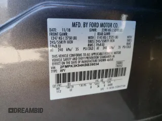 2019 Ford Edge Titanium z VIN 2FMPK3K94KBB39034, wystawiony jako Copart lot #51453215 z przebiegiem 141 741 mil mil oraz Nie do naprawy • Non repairable. Historia ofert i sprzedaży dostępna na DreamBid. Obrazek 15.