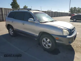 2006 Hyundai Santa Fe GLS with VIN KM8SC13D86U108478, listed as a Copart auction lot 81842964 with 110,919 mi miles and Salvage Title. Bid and sale history available at carsss.com. Image 4.