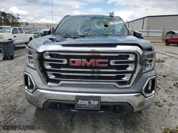 2021 GMC Sierra 1500 SLT with VIN 3GTU9DETXMG462617, listed as a Copart auction lot 73924484 with 42,740 mi miles and Non Repairable. Bid and sale history available at carsss.com. Image 5.