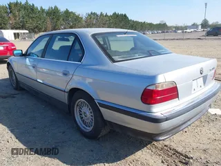 1998 BMW 7 Series 740il with VIN WBAGJ8324WDM11469, listed as a IAAI auction lot 42069641 with 1 mi miles. Bid and sale history available at carsss.com. Image 3.