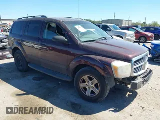 2005 Dodge Durango SLT with VIN 1D4HD48N65F600771, listed as a IAAI auction lot 41844359 with 207,073 mi miles. Bid and sale history available at carsss.com. Image 1.