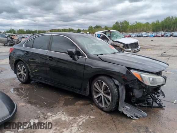 2016 Subaru Legacy Limited with VIN 4S3BNBJ63G3028487, listed as a Copart auction lot 58733915 with Not provided miles and Salvage title. Bid and sale history available at DreamBid. Image 4.