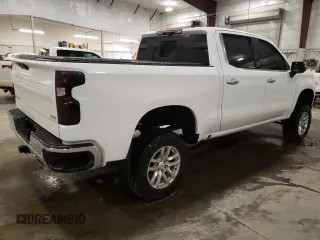 2021 Chevrolet Silverado 1500 LTZ with VIN 1GCUYGED8MZ339153, listed as a Copart auction lot 47932015 with 127,270 mi miles and Salvage Title. Bid and sale history available at DreamBid. Image 3.