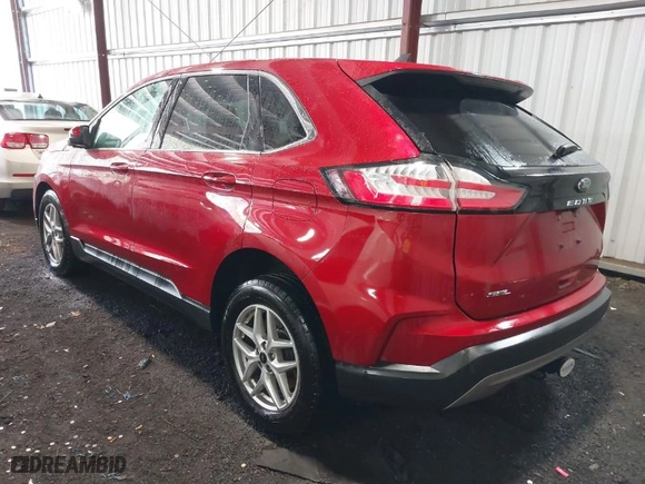 2024 Ford Edge SEL with VIN 2FMPK4J90RBA11973, listed as a IAAI auction lot 41864817 with 13,408 mi miles. Bid and sale history available at carsss.com. Image 3.