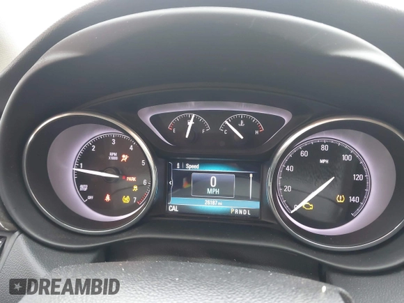 2019 Buick Envision Essence with VIN LRBFX1SA2KD006300, listed as a IAAI auction lot 42019940 with 26,187 mi miles and . Bid and sale history available at DreamBid. Image 7.
