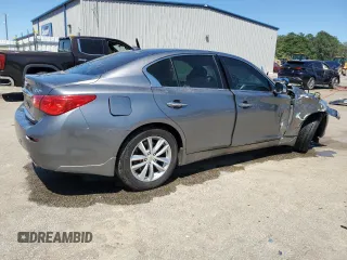 2015 Infiniti Q50 z VIN JN1BV7AR4FM405041, wystawiony jako Copart lot #57530615 z przebiegiem 95 664 mil mil oraz Szkoda całkowita • Salvage title. Historia ofert i sprzedaży dostępna na DreamBid. Obrazek 3.
