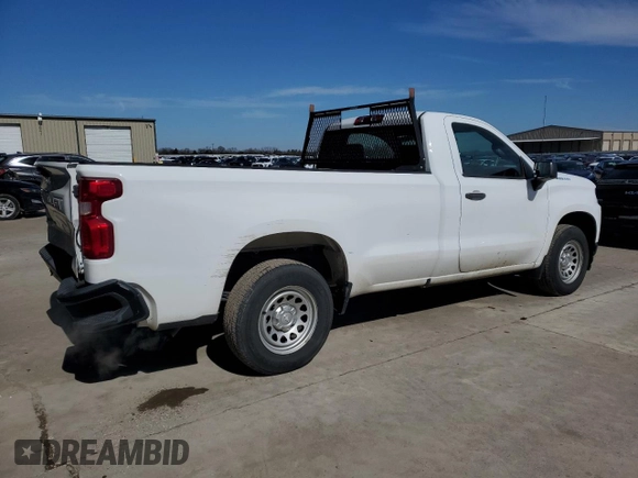 2020 Chevrolet Silverado 1500 Work Truck with VIN 3GCNWAEH5LG217679, listed as a Copart auction lot 46077455 with 105,689 mi miles and Clean Title. Bid and sale history available at DreamBid. Image 3.