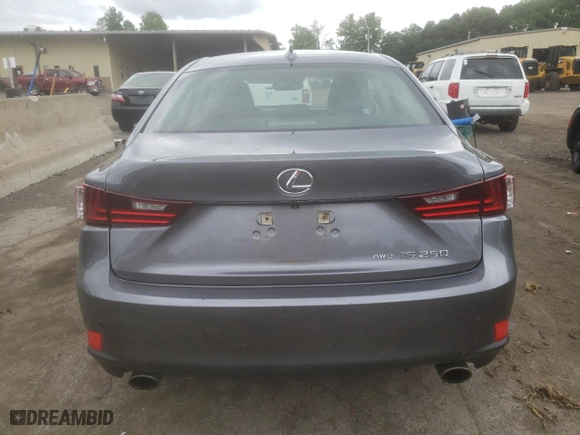2014 Lexus IS 250 with VIN JTHCF1D20E5009108, listed as a Copart auction lot 58121994 with 78,346 mi miles and Clean Title. Bid and sale history available at carsss.com. Image 6.