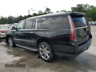 2015 Cadillac Escalade ESV Luxury z VIN 1GYS4SKJ7FR713846, wystawiony jako Copart lot #56005375 z przebiegiem 149 795 mil mil oraz Szkody całkowita. Historia ofert i sprzedaży dostępna na DreamBid. Obrazek 2.