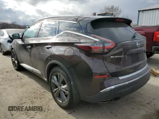 2019 Nissan Murano Platinum z VIN 5N1AZ2MS6KN130237, wystawiony jako Copart lot #84063734 z przebiegiem 56 030 mil mil oraz Szkoda całkowita • Salvage title. Historia ofert i sprzedaży dostępna na DreamBid. Obrazek 2.
