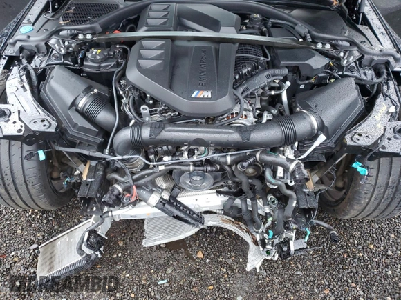 2024 BMW M4 Competition xDrive with VIN WBS43AZ01RCP38461, listed as a Copart auction lot 86757534 with Not provided miles and Salvage title. Bid and sale history available at DreamBid. Image 11.