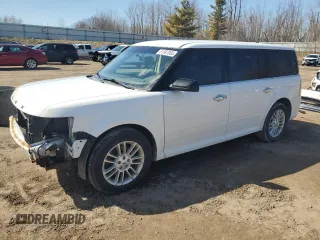 2016 Ford Flex SEL z VIN 2FMHK6C81GBA14253, wystawiony jako Copart lot #51507065 z przebiegiem 159 242 mil mil oraz Czysty tytuł • Clean title. Historia ofert i sprzedaży dostępna na DreamBid. Obrazek 1.