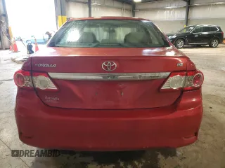 2011 Toyota Corolla L with VIN JTDBU4EE3B9125842, listed as a Copart auction lot 52858335 with 134,422 mi miles and Salvage Title. Bid and sale history available at carsss.com. Image 6.