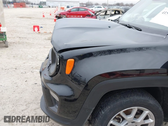 2021 Jeep Renegade Latitude with VIN ZACNJDB16MPN32088, listed as a IAAI auction lot 41503737 with 76,776 mi miles and . Bid and sale history available at DreamBid. Image 18.
