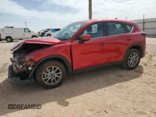 2023 Mazda CX-5 2.5 S with VIN JM3KFBAM2P0239314, listed as a Copart auction lot 49656635 with 44,108 mi miles and Salvage Title. Bid and sale history available at carsss.com. Image 1.