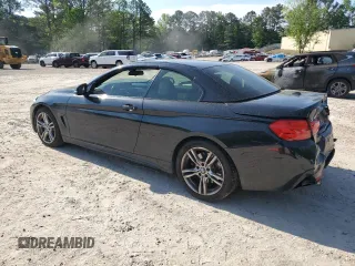 2015 BMW 4 Series 435i z VIN WBA3T3C55F5A40891, wystawiony jako Copart lot #54249735 z przebiegiem 67 378 mil mil oraz Szkody całkowita. Historia ofert i sprzedaży dostępna na DreamBid. Obrazek 2.