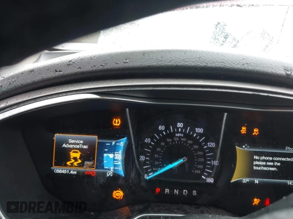 2018 Ford Fusion SE with VIN 3FA6P0HD2JR239408, listed as a IAAI auction lot 40846529 with 56,451 mi miles. Bid and sale history available at carsss.com. Image 7.