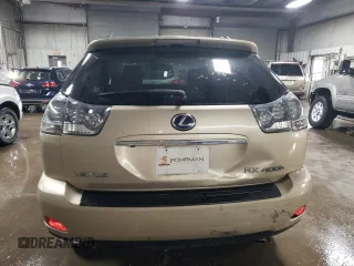 2008 Lexus RX 400h with VIN JTJHW31U582046795, listed as a Copart auction lot 51771335 with Not Provided miles and Salvage Title. Bid and sale history available at DreamBid. Image 6.