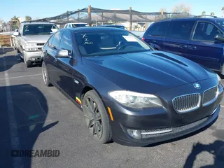 2011 BMW 5 Series 535i with VIN WBAFR7C57BC607625, listed as a IAAI auction lot 41777798 with 210,876 mi miles and . Bid and sale history available at carsss.com. Image 6.