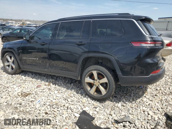 2021 Jeep Grand Cherokee Limited with VIN 1C4RJKBG6M8163320, listed as a Copart auction lot 54274935 with Not Provided miles and Clean Title. Bid and sale history available at DreamBid. Image 2.