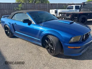 2008 Ford Mustang GT Deluxe with VIN 1ZVHT85HX85156050, listed as a Copart auction lot 53052725 with 91,343 mi miles and Clean Title. Bid and sale history available at DreamBid. Image 1.
