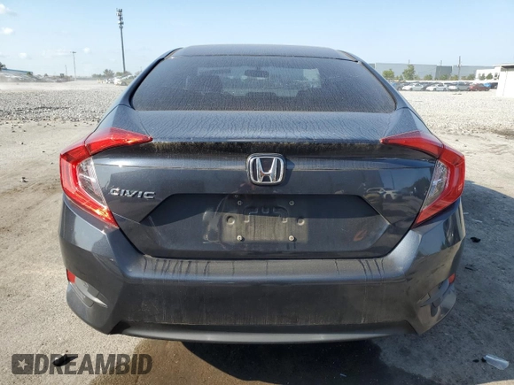 2016 Honda Civic Sedan EX with VIN 19XFC2F75GE026631, listed as a Copart auction lot 54160485 with 86,965 mi miles and Salvage Title. Bid and sale history available at carsss.com. Image 6.