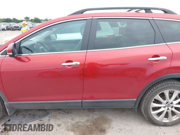 2015 Mazda CX-9 Grand Touring with VIN JM3TB2DA6F0460785, listed as a IAAI auction lot 42474705 with 62,202 mi miles and . Bid and sale history available at DreamBid. Image 14.