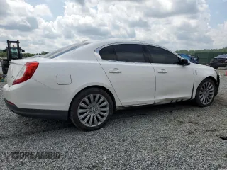 2013 Lincoln MKS with VIN 1LNHL9DK4DG612981, listed as a Copart auction lot 60701895 with 113,354 mi miles and Salvage title. Bid and sale history available at DreamBid. Image 3.