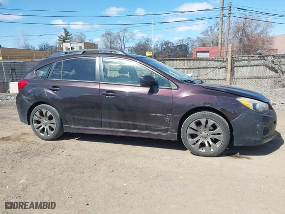 2013 Subaru Impreza Wagon 2.0i Sport Premium with VIN JF1GPAL60D2899622, listed as a IAAI auction lot 41875615 with 116,436 mi miles. Bid and sale history available at carsss.com. Image 12.