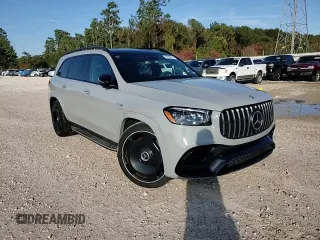 2024 Mercedes-Benz GLS 63 AMG with VIN 4JGFF8KE9RA930014, listed as a Copart auction lot 82650714 with 18,126 mi miles and Clean Title. Bid and sale history available at DreamBid. Image 12.