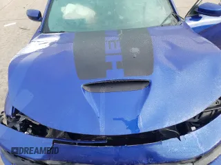 2021 Dodge Charger Scat Pack with VIN 2C3CDXGJ4MH570369, listed as a Copart auction lot 83519714 with 81,261 mi miles and Salvage Title. Bid and sale history available at DreamBid. Image 13.