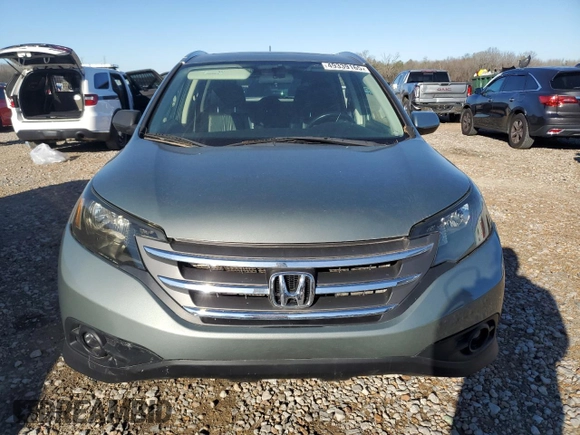 2012 Honda CR-V EX-L with VIN JHLRM4H77CC015850, listed as a Copart auction lot 49339165 with 112,422 mi miles and Salvage Title. Bid and sale history available at carsss.com. Image 5.
