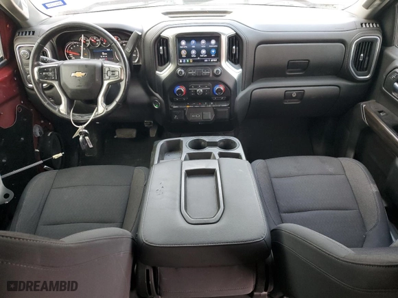 2019 Chevrolet Silverado 1500 LT with VIN 3GCPWCEK4KG138356, listed as a Copart auction lot 86092354 with 208,593 mi miles and Salvage Title. Bid and sale history available at carsss.com. Image 8.