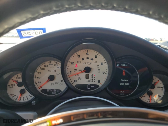 2014 Porsche Panamera GTS with VIN WP0AF2A7XEL083288, listed as a Copart auction lot 85196024 with 87,416 mi miles and Clean Title. Bid and sale history available at carsss.com. Image 9.