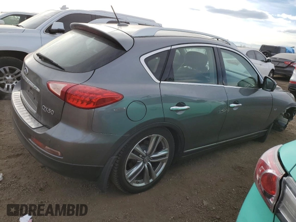 2015 Infiniti QX50 Journey z VIN JN1BJ0HR0FM773354, wystawiony jako Copart lot #87000284 z przebiegiem 115 959 mil mil oraz Szkoda całkowita • Salvage title. Historia ofert i sprzedaży dostępna na DreamBid. Obrazek 3.