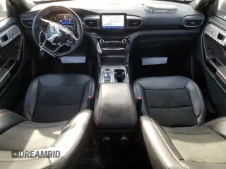 2022 Ford Explorer ST-Line with VIN 1FMSK7KH8NGA86473, listed as a Copart auction lot 48216885 with 61,412 mi miles and Salvage Title. Bid and sale history available at carsss.com. Image 8.