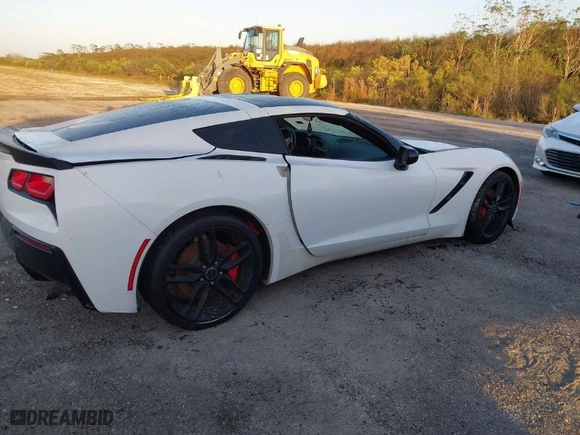 2014 Chevrolet Corvette Stingray 2LT with VIN 1G1YD2D70E5134858, listed as a IAAI auction lot 40709645 with 1 mi miles. Bid and sale history available at carsss.com. Image 13.