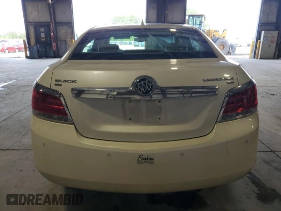 2011 Buick LaCrosse CXL with VIN 1G4GD5ED1BF135088, listed as a Copart auction lot 59349145 with 142,805 mi miles and Salvage title. Bid and sale history available at DreamBid. Image 6.