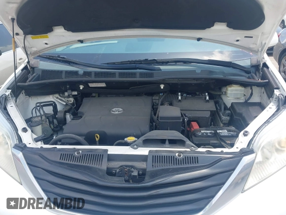 2014 Toyota Sienna LE AAS with VIN 5TDKK3DC0ES525654, listed as a IAAI auction lot 42153582 with 71,258 mi miles and . Bid and sale history available at carsss.com. Image 10.