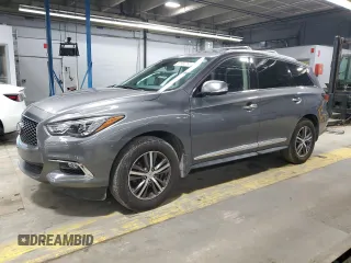 2017 Infiniti QX60 with VIN 5N1DL0MM4HC548613, listed as a Copart auction lot 47993765 with 96,334 mi miles and Salvage Title. Bid and sale history available at DreamBid. Image 1.
