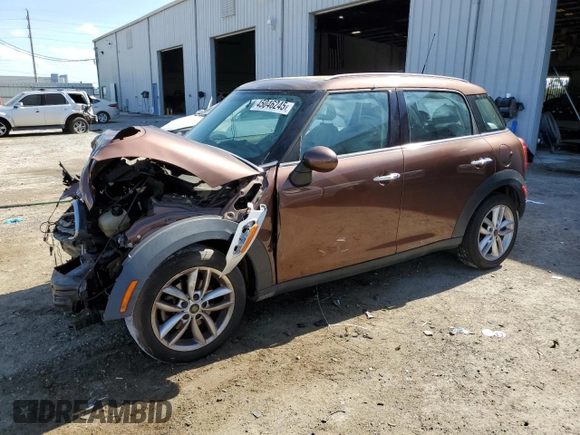 2013 MINI Countryman with VIN WMWZB3C5XDWM08130, listed as a Copart auction lot 45046245 with Not provided miles and Salvage title. Bid and sale history available at DreamBid. Image 1.