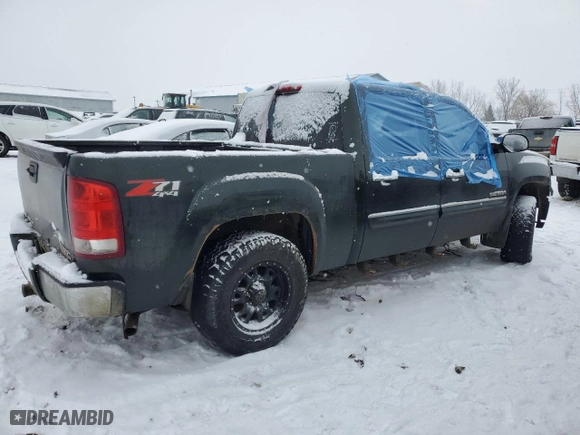 2013 GMC Sierra 1500 SLT with VIN 3GTP2WE71DG219407, listed as a Copart auction lot 49672035 with 0 mi miles and Clean Title. Bid and sale history available at carsss.com. Image 3.