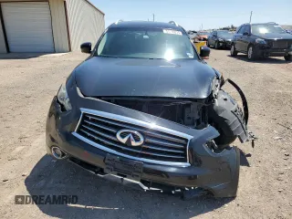 2013 Infiniti FX with VIN JN8CS1MU0DM141129, listed as a Copart auction lot 51896075 with 92,927 mi miles and Salvage Title. Bid and sale history available at carsss.com. Image 5.