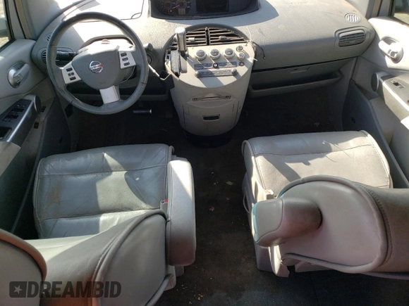 2005 Nissan Quest SL with VIN 5N1BV28U15N125429, listed as a Copart auction lot 75954324 with 0 mi miles and Clean Title. Bid and sale history available at carsss.com. Image 8.