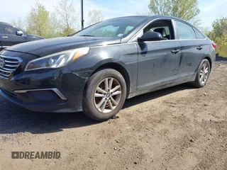 2016 Hyundai Sonata 2.4L with VIN 5NPE24AF2GH379283, listed as a IAAI auction lot 42107518 with 263,990 mi miles and . Bid and sale history available at carsss.com. Image 2.
