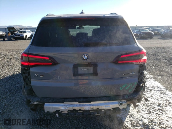2022 BMW X5 xDrive45e with VIN 5UXTA6C09N9L99811, listed as a Copart auction lot 89264535 with 45,952 mi miles and Salvage Title. Bid and sale history available at carsss.com. Image 6.