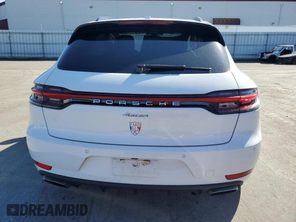 2021 Porsche Macan with VIN WP1AA2A5XMLB12766, listed as a Copart auction lot 44171315 with 15,022 mi miles and Salvage title. Bid and sale history available at DreamBid. Image 6.