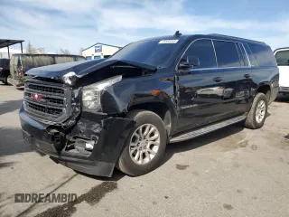 2017 GMC Yukon XL SLE with VIN 1GKS1FKC8HR207943, listed as a Copart auction lot 48509365 with 67,045 mi miles and Salvage Title. Bid and sale history available at carsss.com. Image 1.
